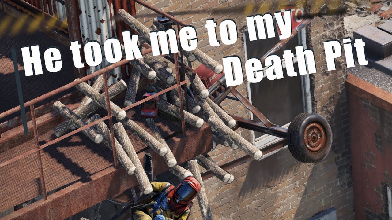 Elevator Trap & Outpost memes - Rust Vanilla - YouTube