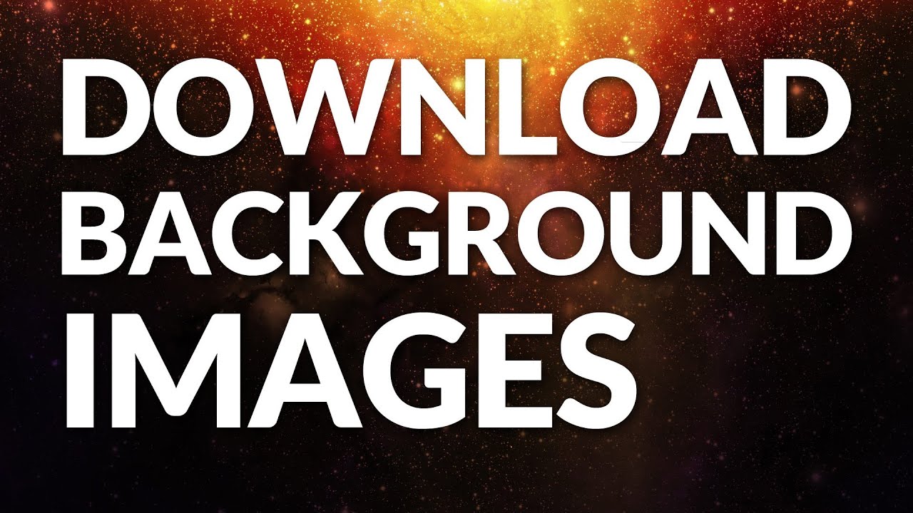 Download Background Images on Websites - YouTube