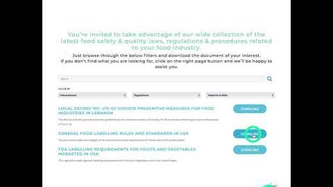 FoodSight e-library demo video