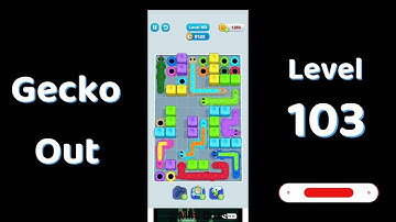 Gecko Out Level 103 Walkthrough 🧩 | Step-by-Step Puzzle Guide | Mini Boss