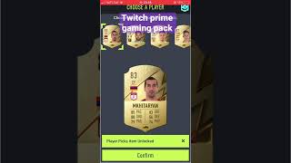 Fifa 22 Ultimate Team - Twitch prime gaming pack 6!