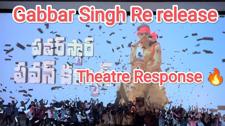 Gabbar Singh Re release Theatre Response | Pawan Kalyan | Fun vlogs