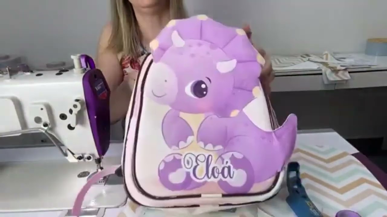 Como fazer Mochila Infantil para Passeio - Modelo 3D