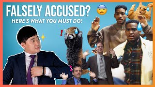 FALSELY ACCUSED?! 2 Things You Should Do!
