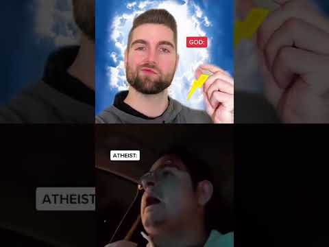 ATHEIST accidentally proves