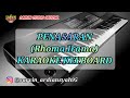 Rhoma irama  penasaran karaoke keyboard  sarvin studio official