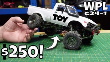 Would you pay $250 for this Toy RC Car?- All Metal High End WPL C24-1 RC