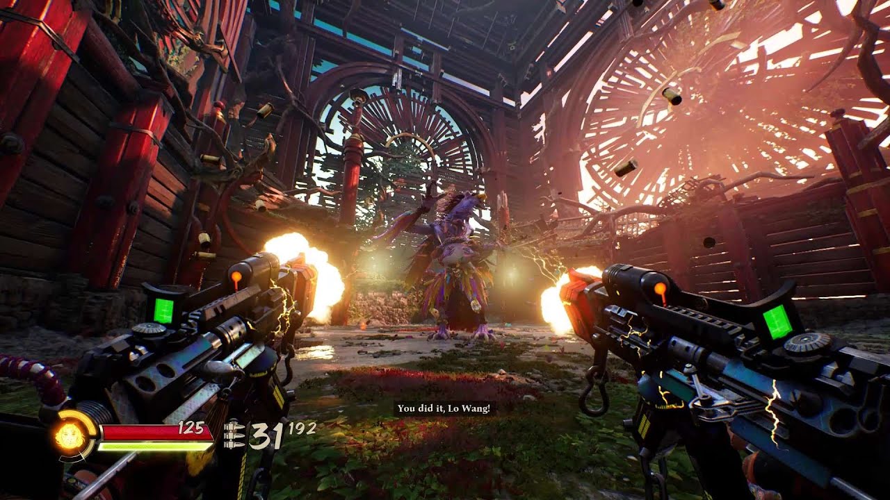 Shadow Warrior 3 - Ancient Cock Boss Fight (No Damage - Hardcore Difficulty)