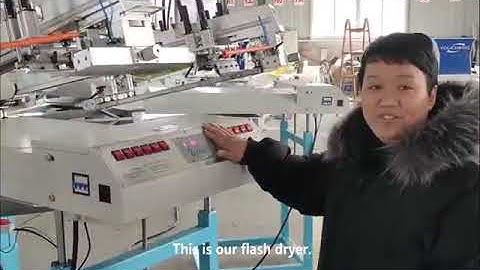 Youcheng Brand 12 colors automatic rotary screen printing machines