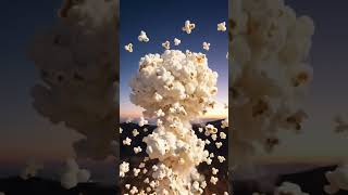 I Turned a Volcano into a Popcorn Machine! #video #shortvideo #viral #like #love #shorts #story