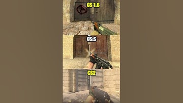 CS 1.6 vs CS:S vs CS 2 (AK 47)