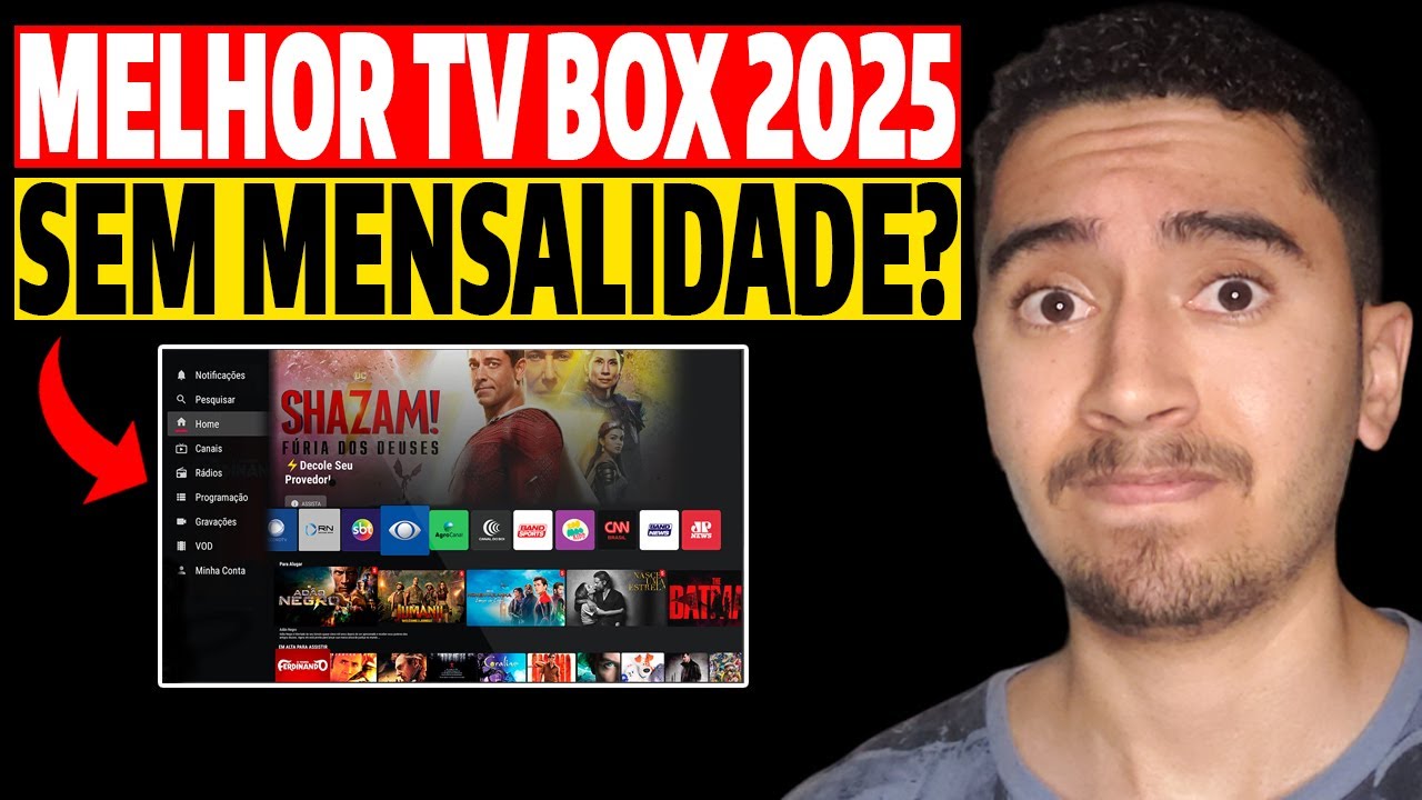 MELHOR TV Box Para Comprar em 2025? TV BOX Barata? TV BOX Custo ...