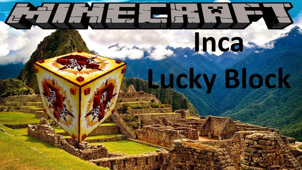 INCA LUCKY BLOCK - MINECRAFT 1.8.9 (MOD SHOWCASE) 