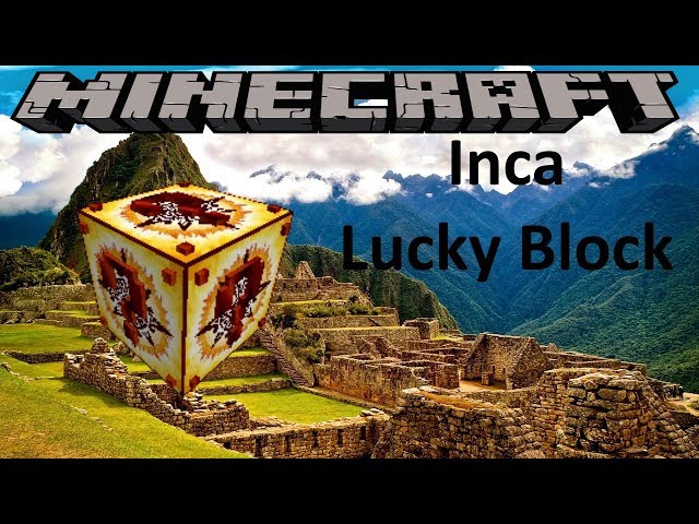 Minecraft: INCA LUCKY BLOCK!! (SUPER SODA, LUCKY STATUES & MORE!) Mod  Showcase 