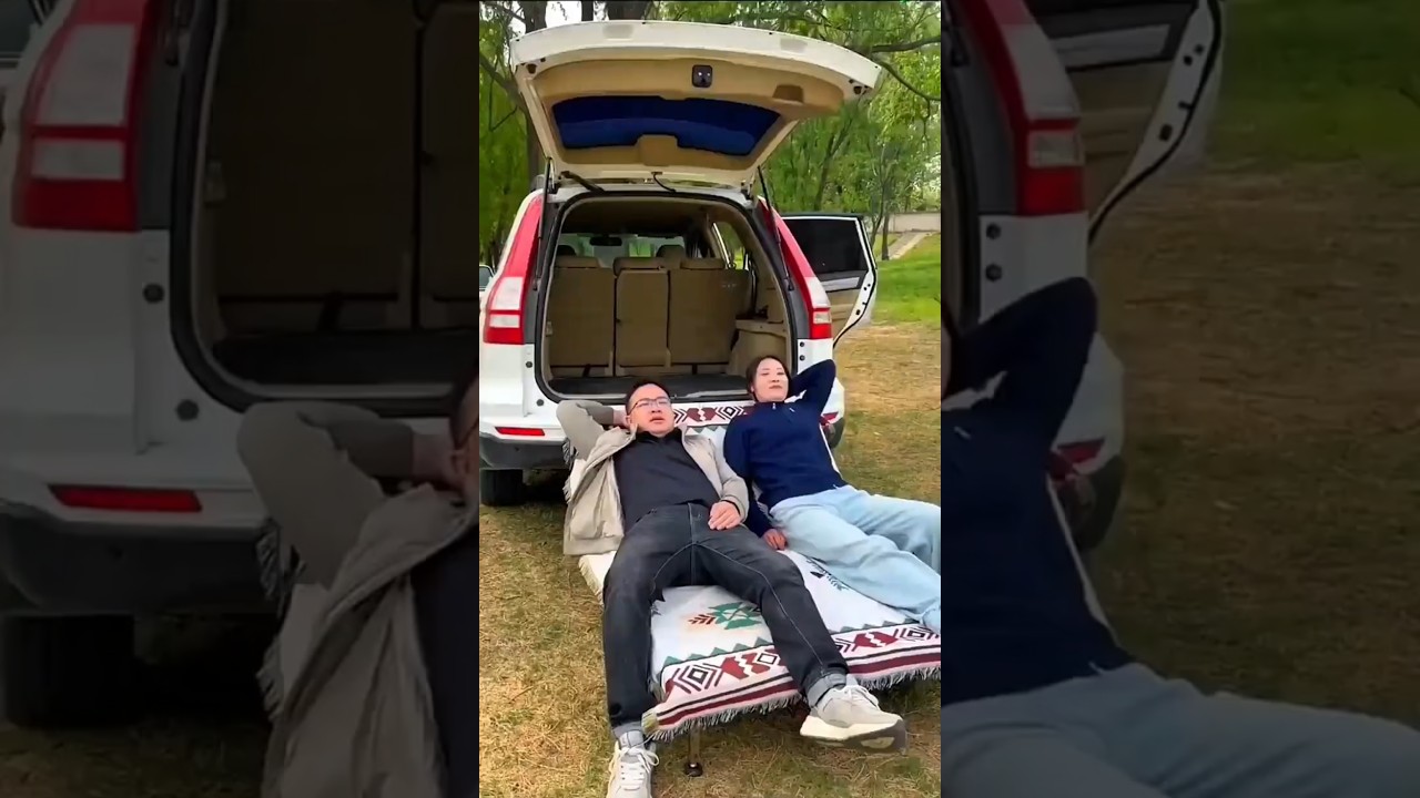 The Foldable Car Bed Everyone Is Talking About!#shorts