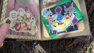 Cats in Nursery Rhymes - Vintage Junk Journal