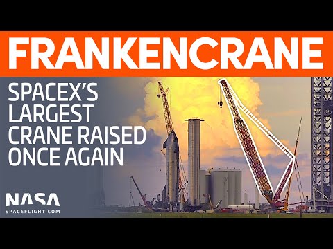 Frankencrane Ready to Lift Again | SpaceX Boca Chica