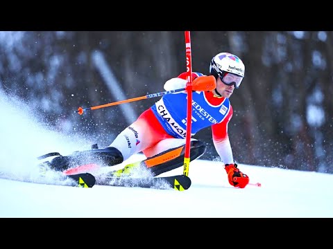 Daniel YULE - Winner - Slalom (Run 2) - Chamonix FRA - 2024
