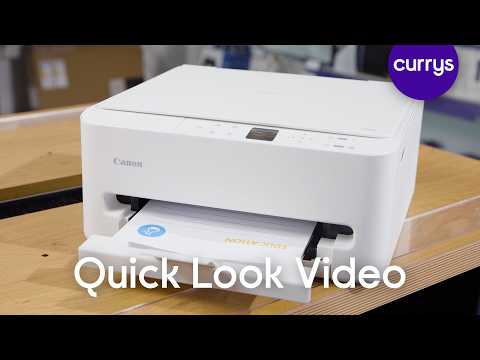 CANON PIXMA TS6550i All-in-One Wireless Inkjet Printer - Quick Look