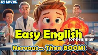 Toby’s Volcano Science Fair Surprise - English Story for Beginners | #englishforbeginners