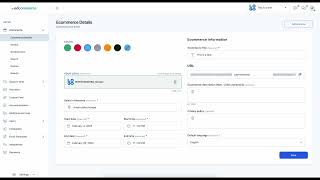 Ecommerce Details: Customizing your Edcommerce page