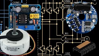 สร้างชุด Test-Drive Inverter Board #3 …ชุดทดสอบจากมอเตอร์คอยล์เย็นแอร์บ้านแบบ DC