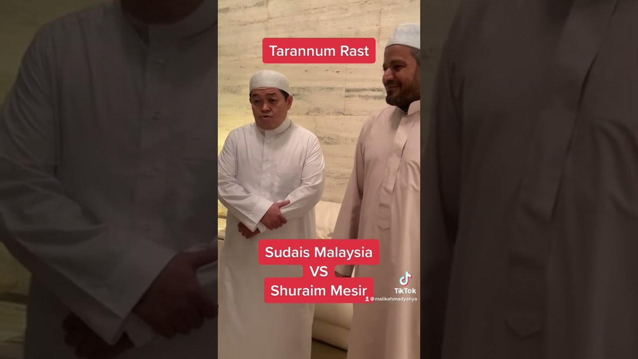 Sudais Malaysia VS Shuraim Mesir 