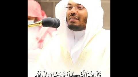 تلاوة مؤثره الشيخ ياسر الدوسري سورة يوسف