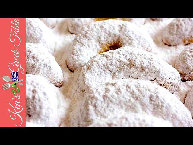 Traditional Greek Kourabiedes Recipe: A Taste Of Christmas