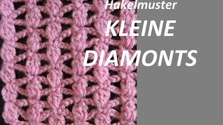 Haekelmuster Keine Diamanten Nur Eine Reihe