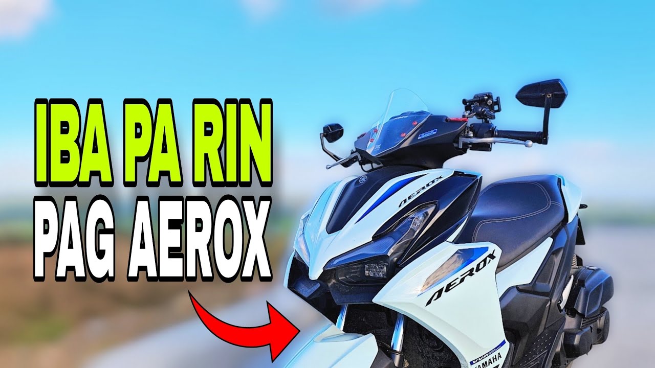 YAMAHA AEROX 155 V3 SOBRA NA TO PARA SAKIN! 