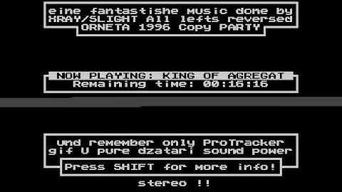 king of agregat music for Atari 8-bit