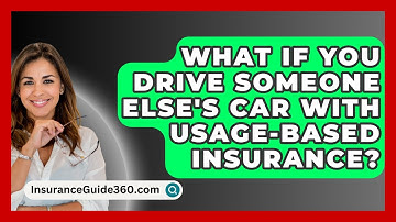 What If You Drive Someone Else