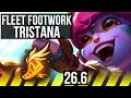 TRISTANA &amp; Pyke vs MEL &amp; Amumu (ADC) | Fleet Footwork | EUW Master | 26.6