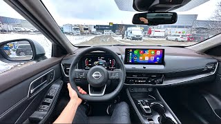 New Nissan XTrail ePower e4ORCE 2023 Test Drive POV