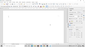 LibreOffice primeros pasos