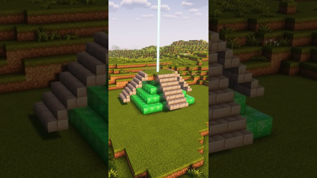 What do you think about it? #minecraft #beacon #minecraftbuildings #minecraftbuilds #minecraftbuildi
