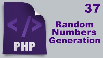 Php Tutorials in Urdu - 37 - Random Numbers Generation