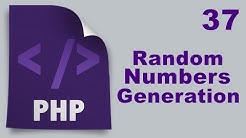 Php Tutorials in Urdu - 37 - Random Numbers Generation - Durasi: 5.40. 
