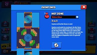 Cursed Hot Zone Map | Hidden Alleys - Brawl Stars