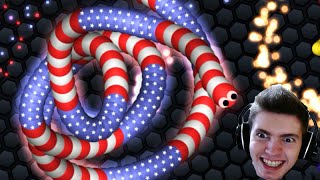 A COBRA GIGANTE com 129999 DE FORÇA ! - tipo SLITHER.IO 