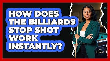 How Does The Billiards Stop Shot Work Instantly? - Billiards Hustlers