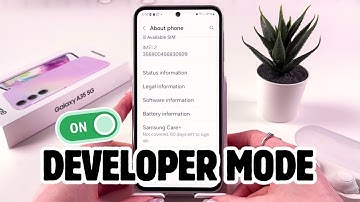 Samsung Galaxy A35 5G: How to Enable Developer Options