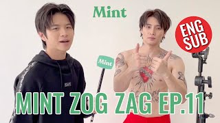 [VLOG] 'แปลน' บุกเบื้องหลัง ‘มีน’ ถ่ายแบบคอลัมน์ Mint Six Pack (ENG SUB) | Mint Zog Zag EP.11