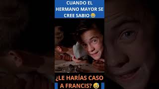 El hermano mayor más caótico 😅📞 | Francis opina desde lejos | Malcolm #shorts s