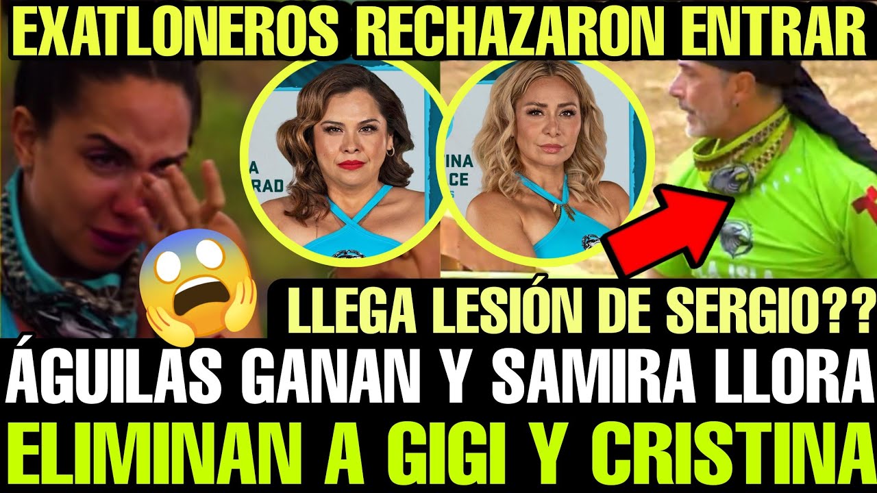 ELIMINAN A GIGI Y CRIS!! SAMIRA LLORA!! AGUILAS GANAN HOY!! SERGIO LESIONADO LA ISLA DESAFIO EXTREMO