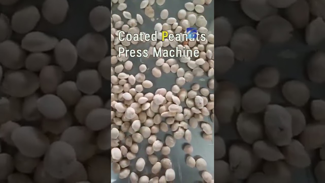 Coated Peanuts Press Machine Wasabi Peanut Making Machine