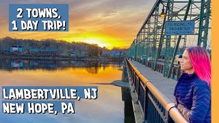 NEW JERSEY'S MOST CHARMING TOWN - LAMBERTVILLE, NJ | THINGS TO DO IN NEW JERSEY | RV LIFE