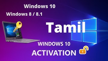 How to activate windows 10 and 8 8.1 without product key for free 2020 in Tamil