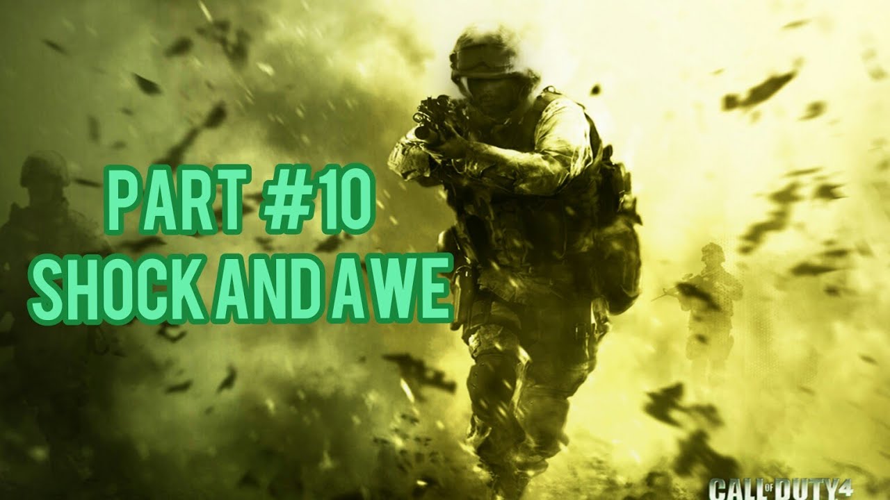 Shock And Awe Call of Duty Modern Warfare Remastered Mission 10 (No